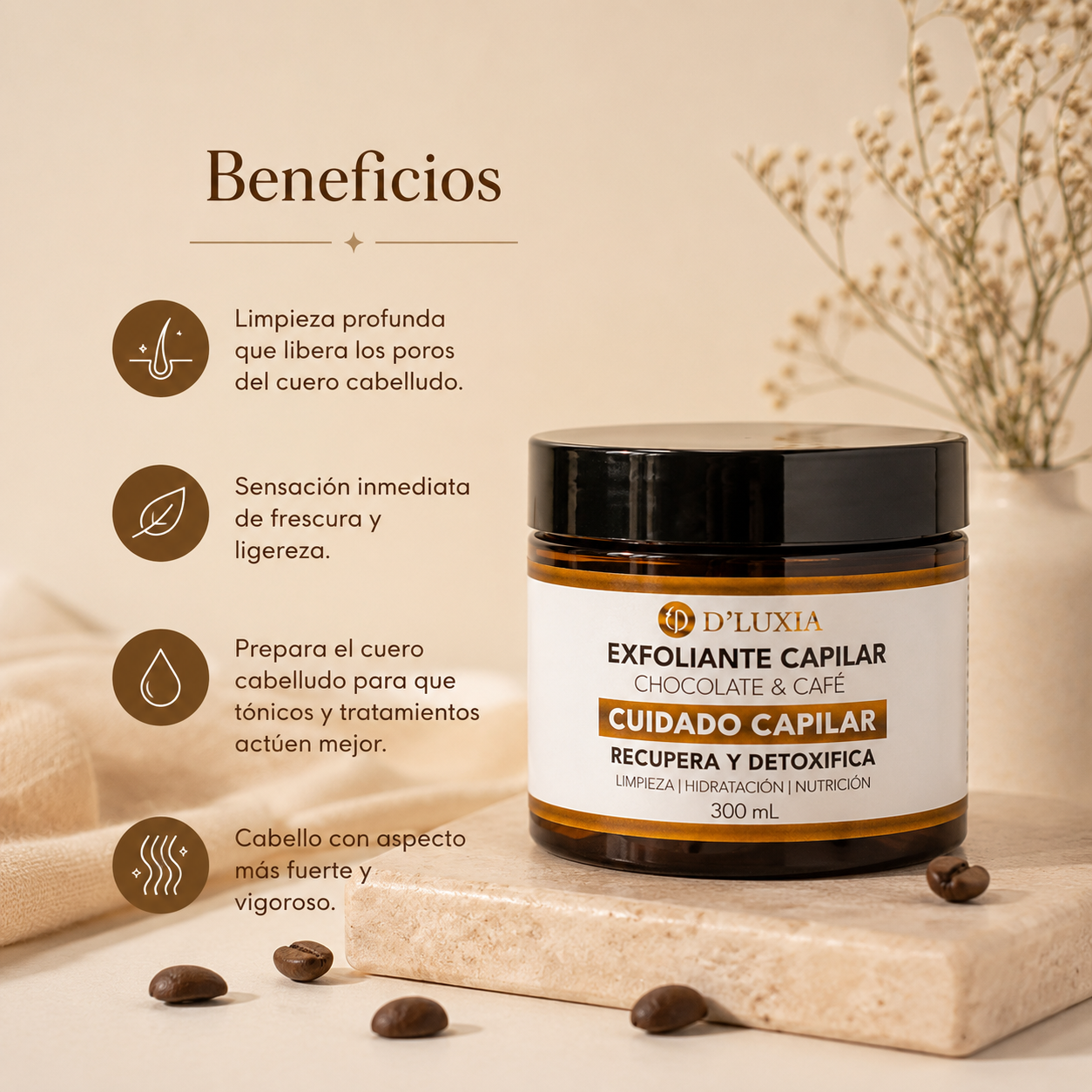 D'Luxia Exfoliante Capilar 300 ml – vista 3