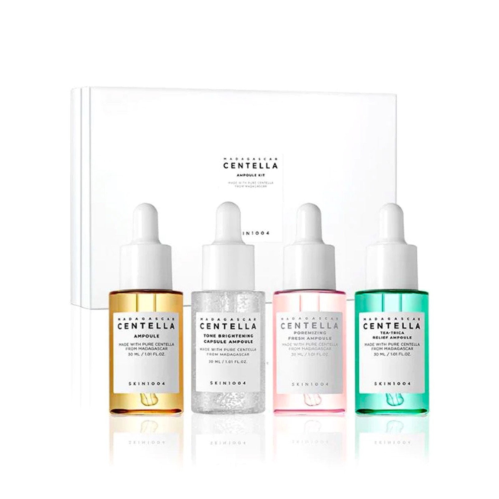 SKIN1004 Kit Ampolletas Centella de Madagascar – repara la barrera cutánea