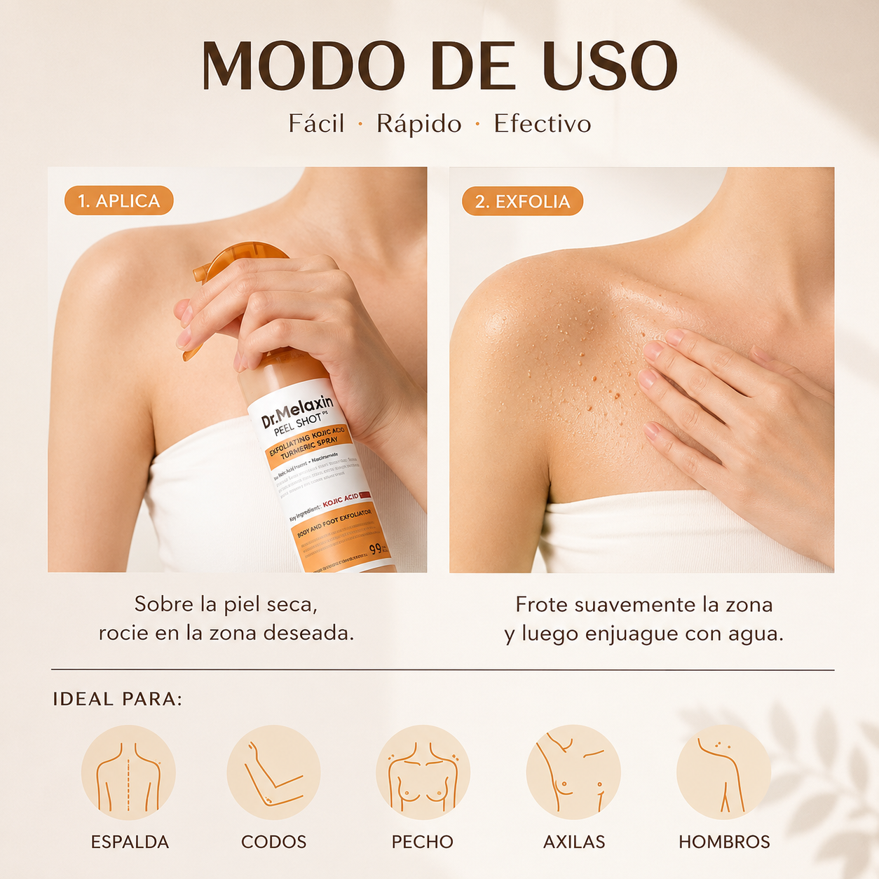 Dr. Melaxin Peel Shot – vista 4