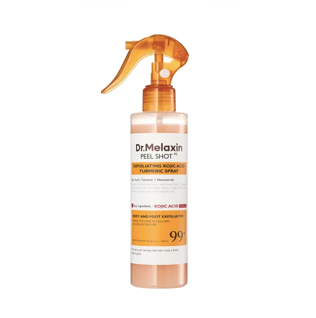 Dr. Melaxin Peel Shot – spray exfoliante con ácido kójico y cúrcuma