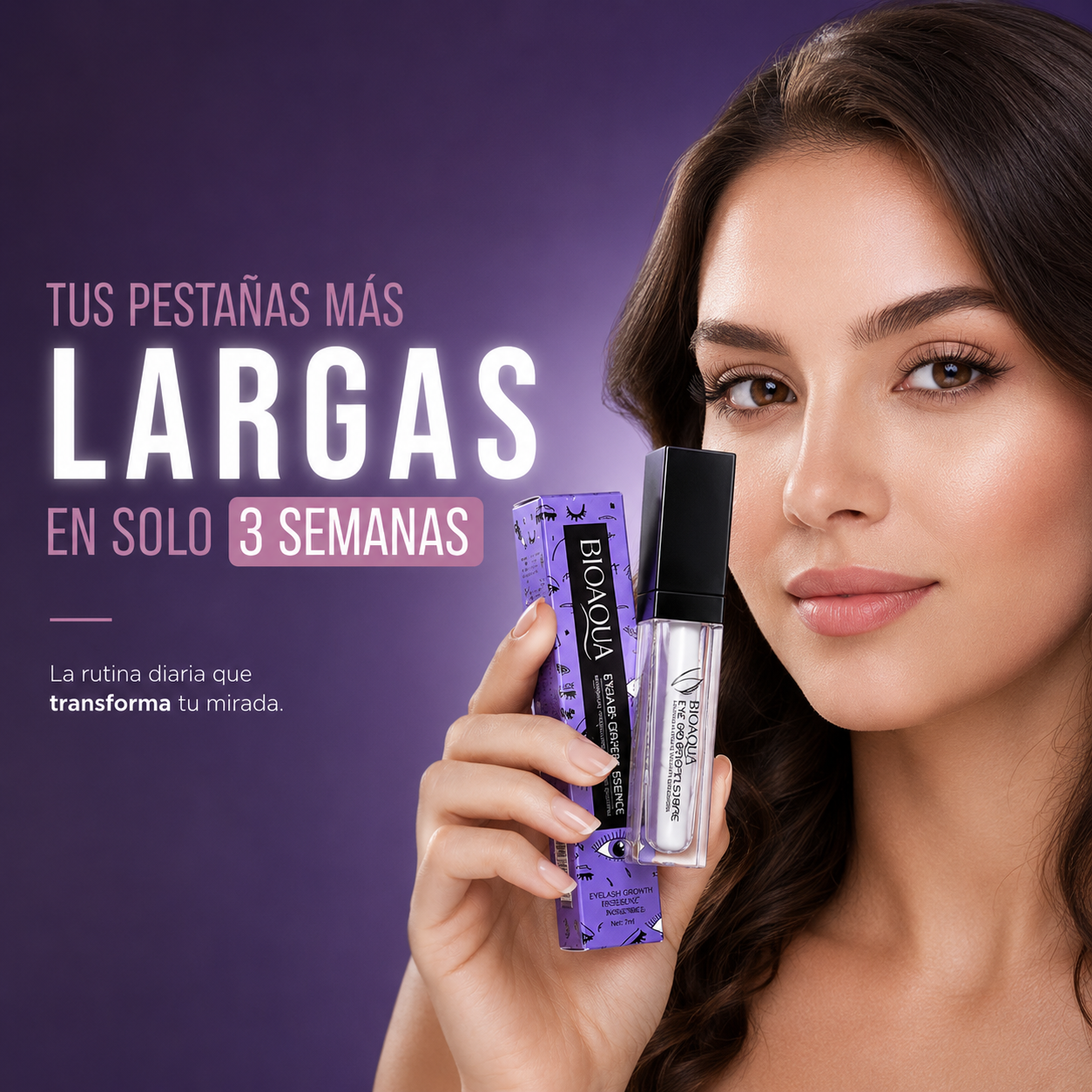 BIOAQUA LashBoost Elite – sérum de pestañas – vista 3