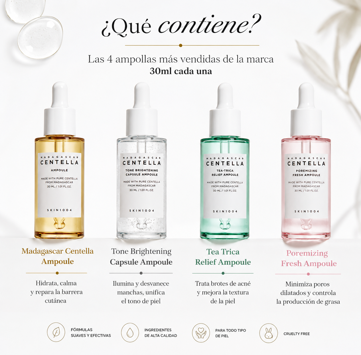 SKIN1004 Kit Ampolletas Centella de Madagascar – vista 2