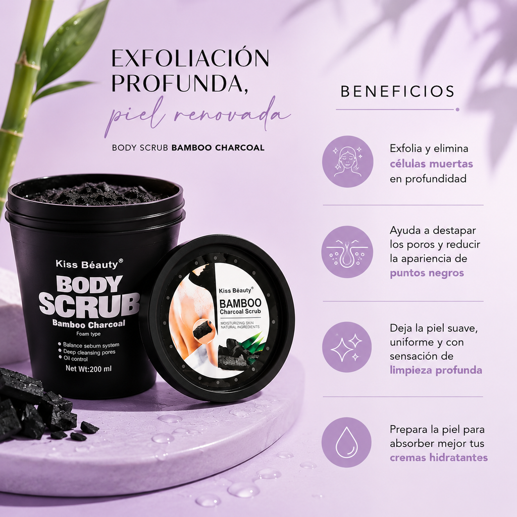 Kiss Beauty Body Scrub – exfoliante corporal – vista 3