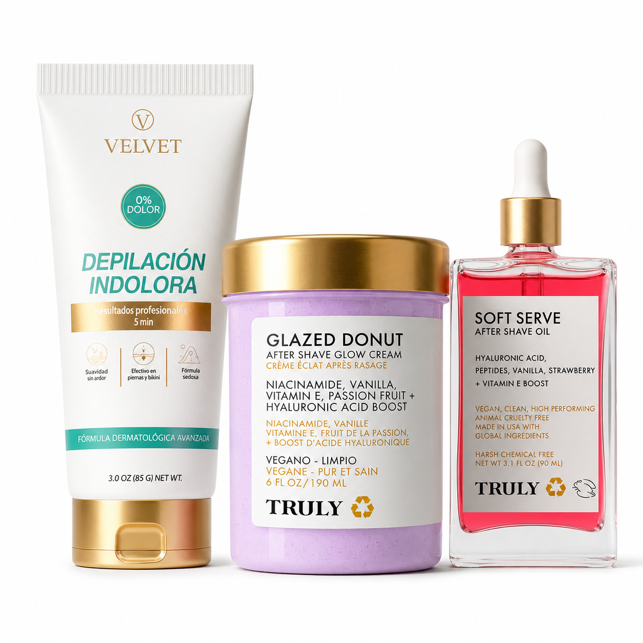 Kit Depilación Suave – crema depilatoria y mantequilla hidratante