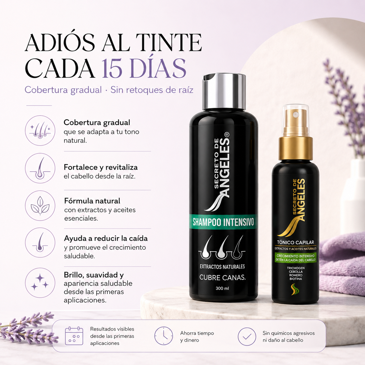 Shampoo Cubre Canas + Tónico Capilar – vista 3