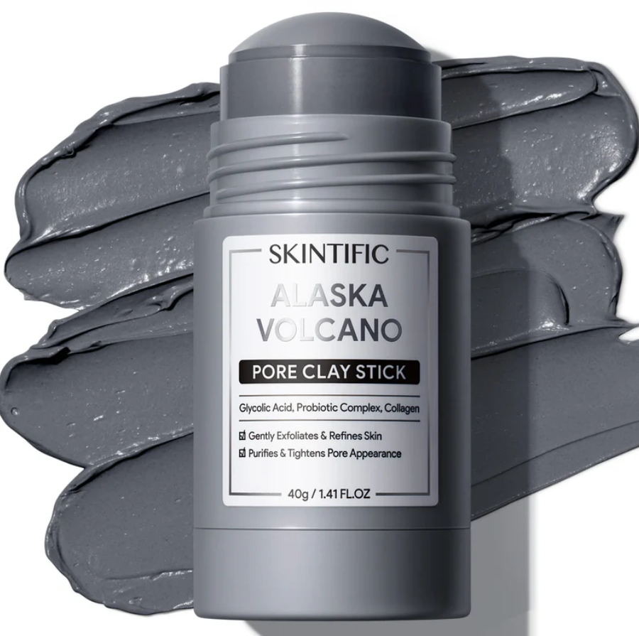 SKINTIFIC Pore Clay Stick 10 ml – Mascarilla en Barra de Limpieza Profunda