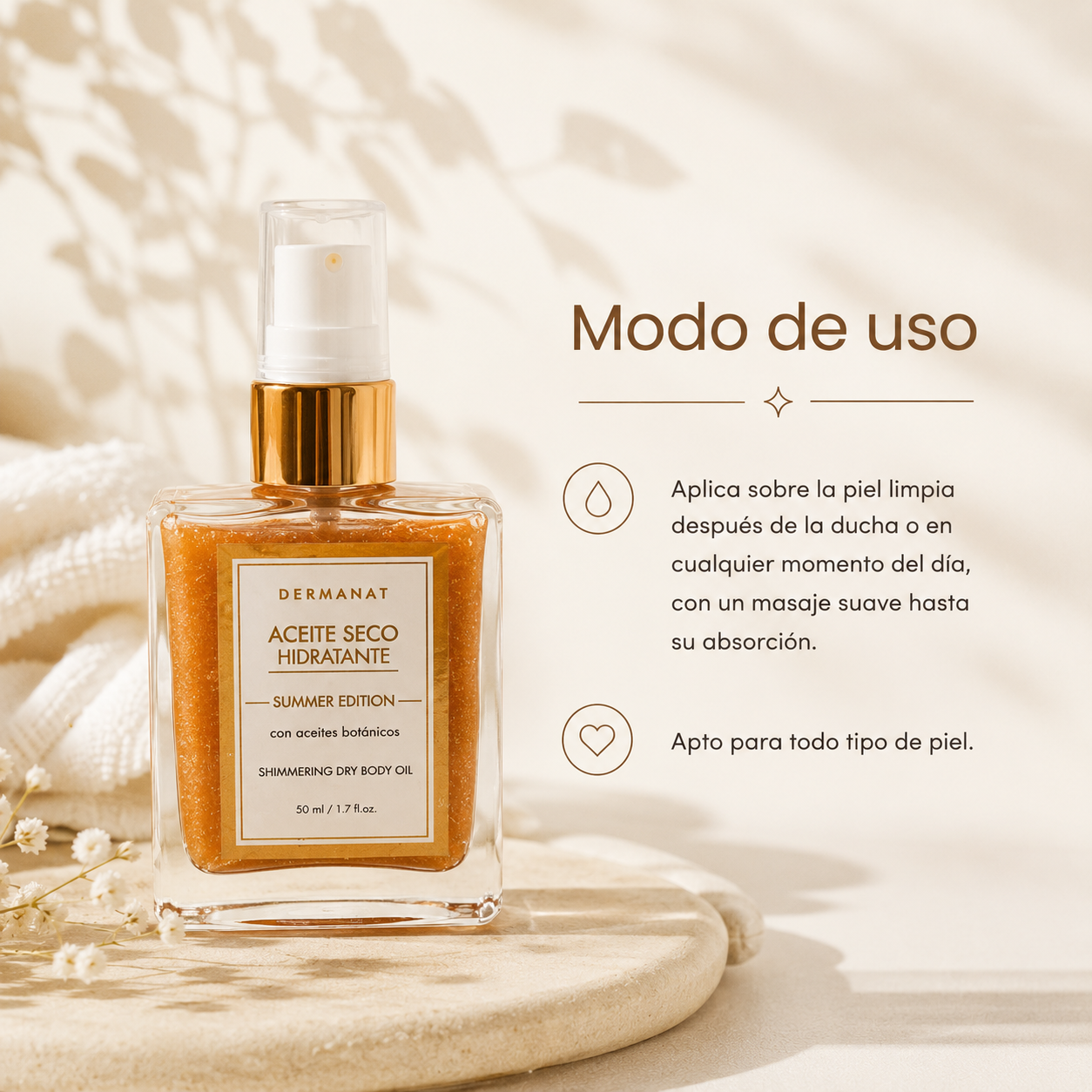 Aceite Seco Corporal 50 ml – vista 4