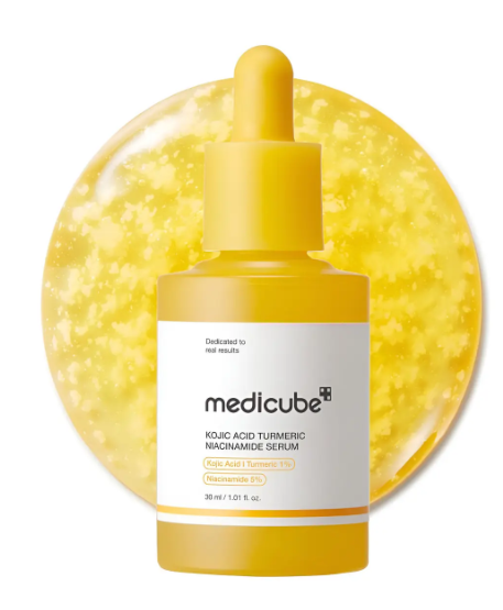 Medicube Cúrcuma + Ácidos Exfoliantes Serum 30 ml – Renueva e Ilumina la Piel Opaca