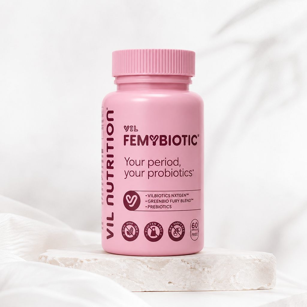 Vil FemYBiotic™ – El probiótico que regula tu ciclo y calma los cólicos menstruales